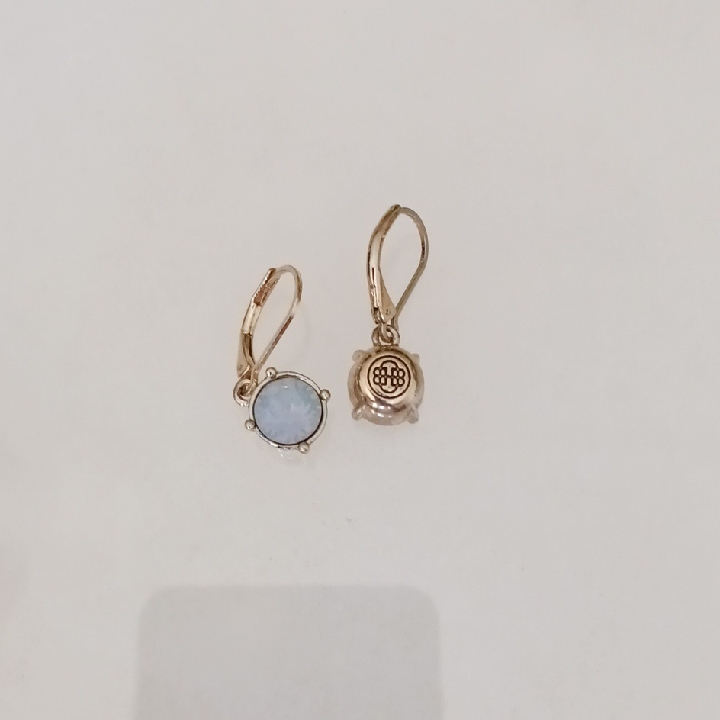 Elegant Gold And White Earrings 23$